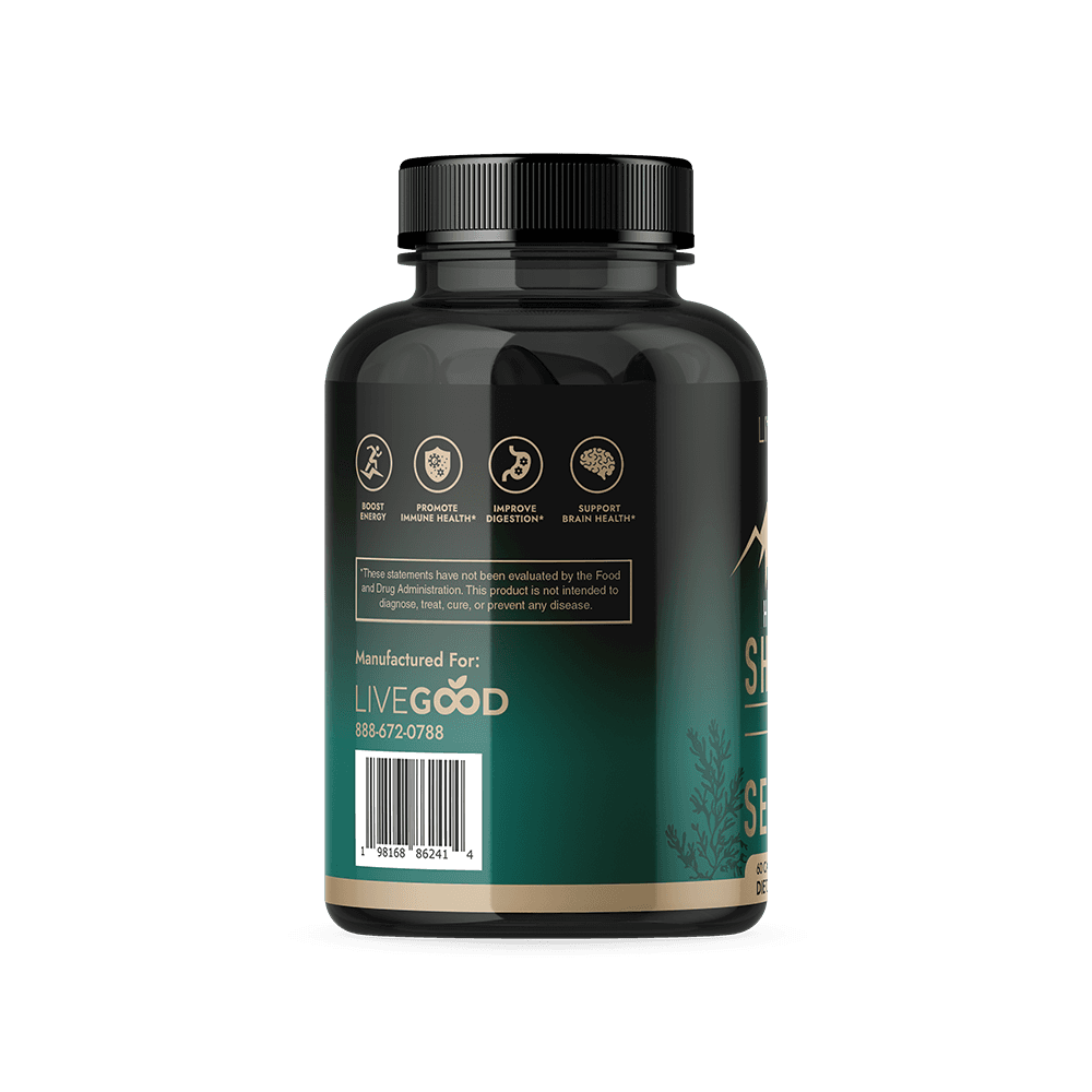 Himalayan Shilajit & Organic Sea Moss detail