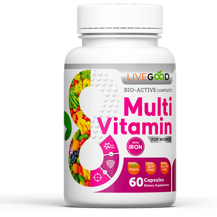 Bio-Active Complete Multi-Vitamin for Women with Iron