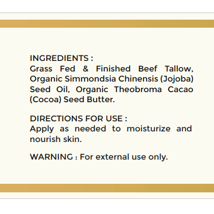 Whipped Tallow Balm detail