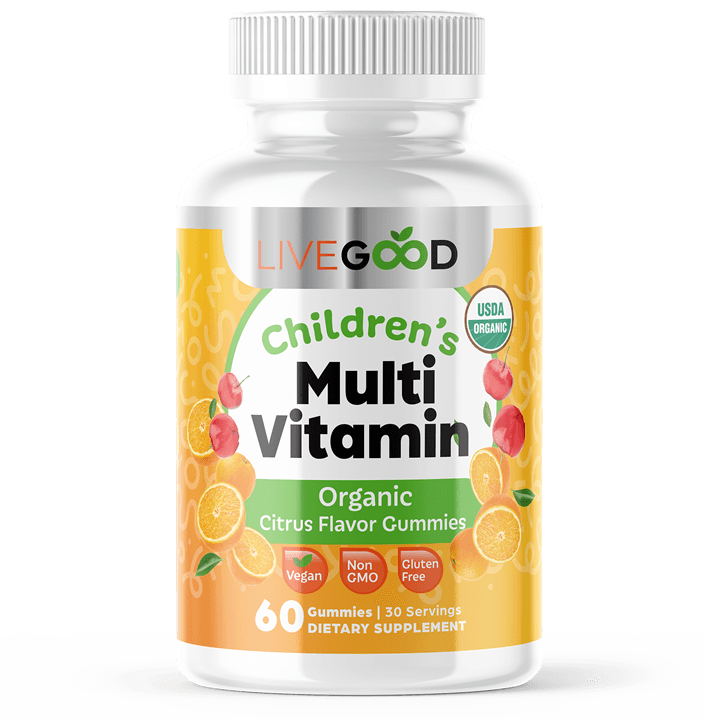 Organic Children's Multi-Vitamin Gummies