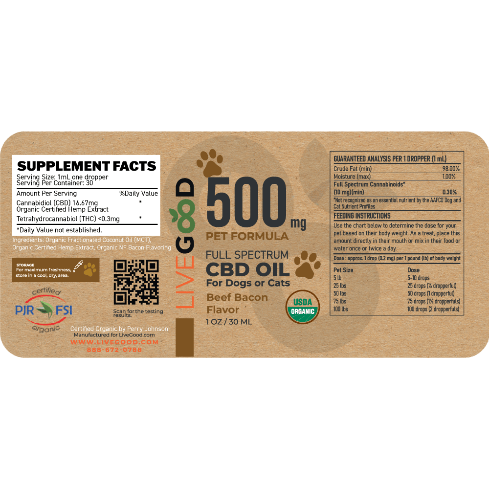 CBD Oil - For Pets detail